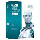 ESET Anti Virus  (EAV) 盒裝1用戶3年防毒更新